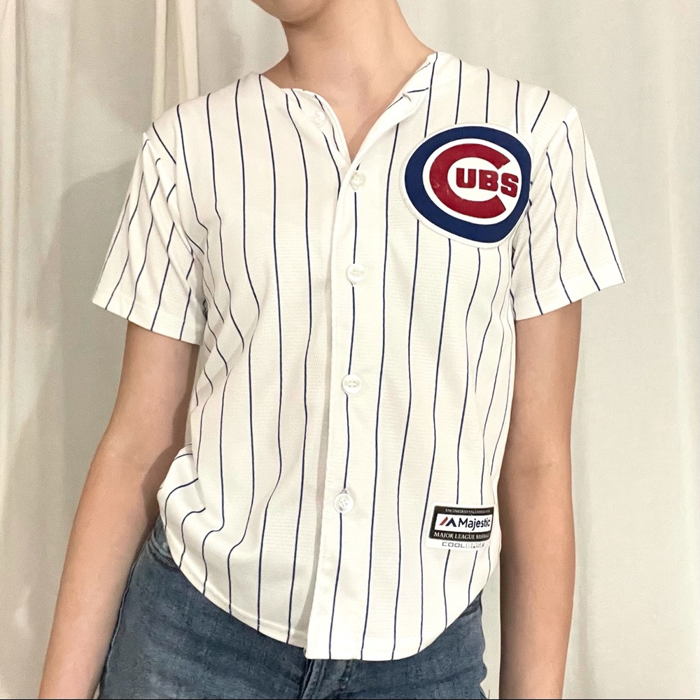 Chicago Cubs Baez #9 official mlb youth jersey